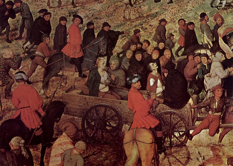 Picture of THE PROCESSION TO CALVARY DETAIL 2 1564