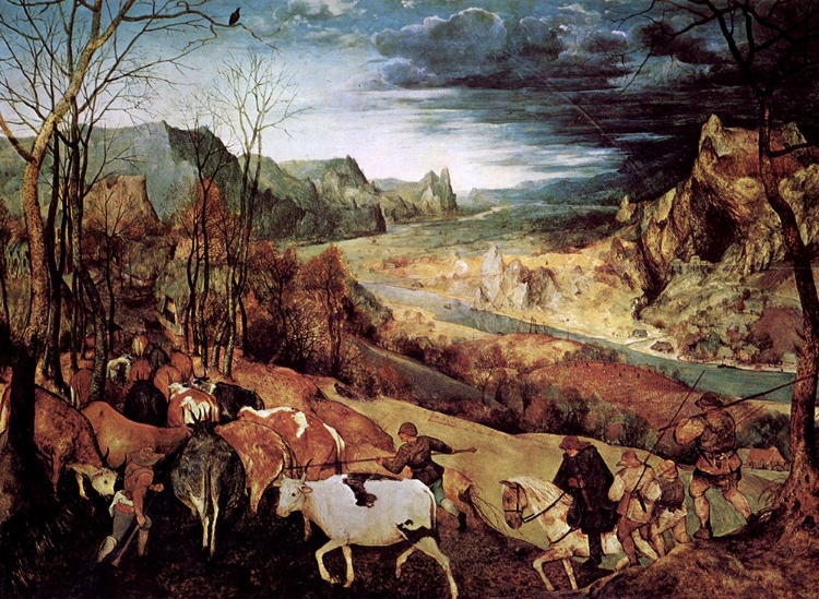 Picture of THE RETURN OF THE HERD 1565