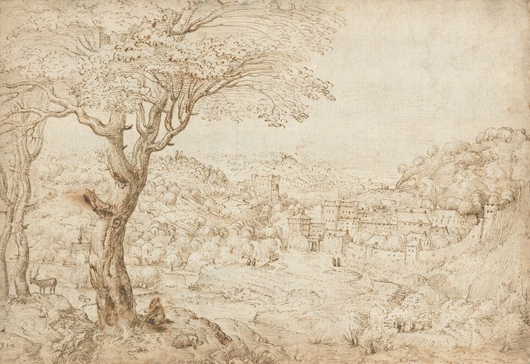 Picture of LANDSCAPE WITH THE PENITENCE OF SAINT JEROME 1553