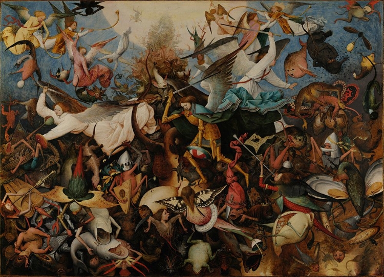 Picture of THE FALL OF THE REBEL ANGELS 1562