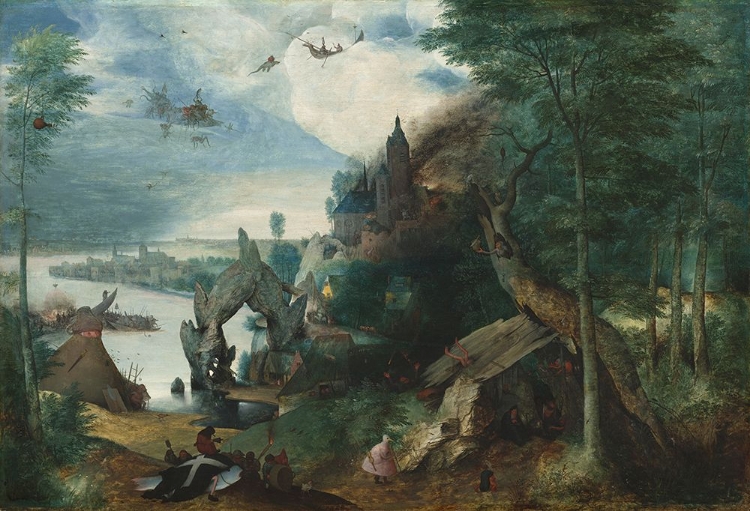 Picture of THE TEMPTATION OF SAINT ANTHONY CA 1550