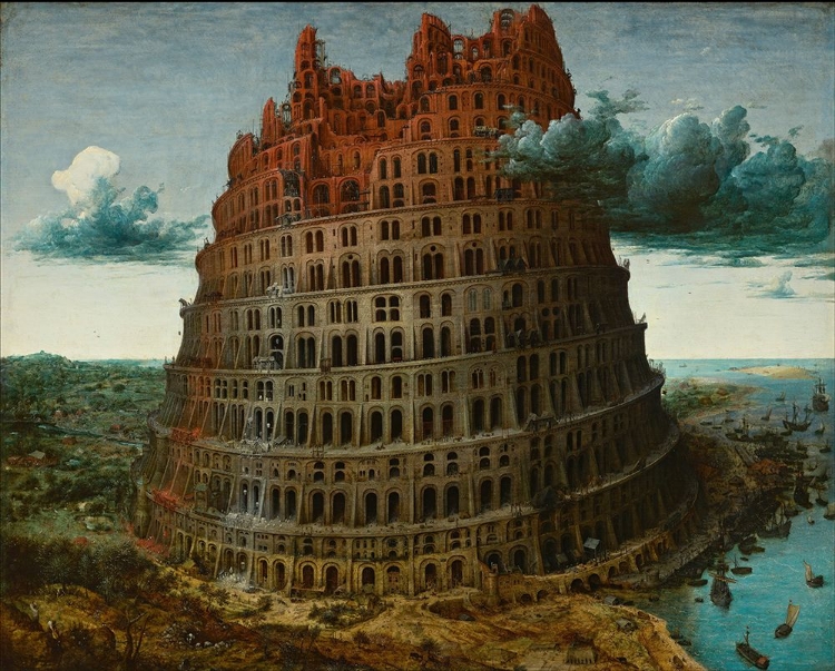 Picture of THE TOWER OF BABEL, ROTTERDAM CA 1563