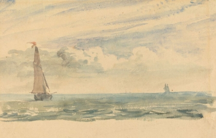 Picture of A SEASCAPE WITH TWO SAIL BOATS