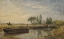 Picture of BARGE BELOW FLATFORD LOCK CA 1810