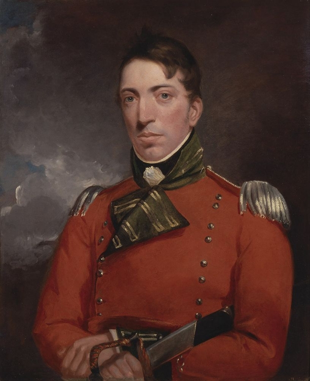 Picture of CAPTAIN RICHARD GUBBINS 1804