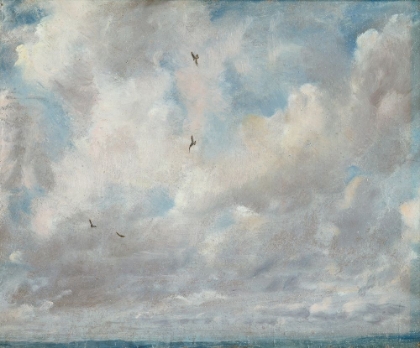 Picture of CLOUD STUDY WITH BIRDS CA 1821