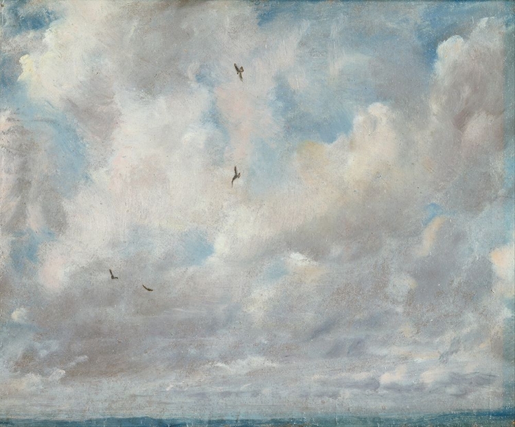 Picture of CLOUD STUDY WITH BIRDS CA 1821