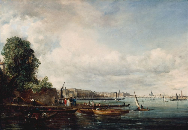 Picture of WATERLOO BRIDGE CIRCA 1820