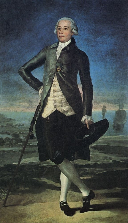 Picture of CASPAR MELCHOR DE JOVELLANOS CA 1784