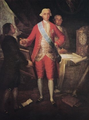 Picture of JOSE MONINO, 1ST COUNT OF FLORIDABLANCA  1783