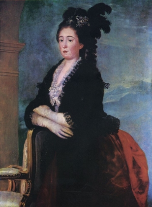Picture of MARIA TERESA DE VALLABRIGA 1783