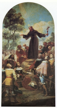 Picture of PREACHING OF SAN BERNARDINO OF SIENA 1782