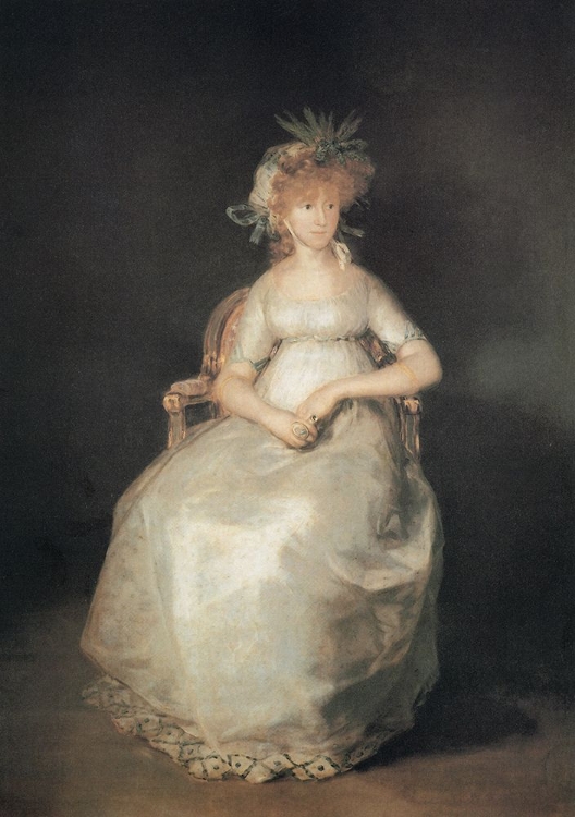Picture of THE COUNTESS OF CHINCHON 1800