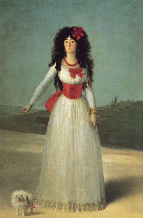 Picture of THE DUCHESS OF ALBA 1795