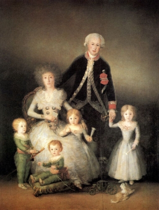 Picture of THE DUKES OF OSUNA AND THEIR CHILDREN 1788