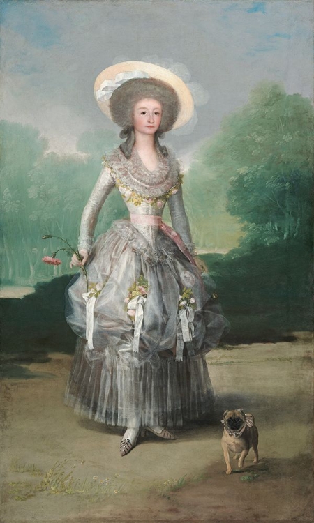 Picture of THE MARQUESA DE PONTEJOS CA 1786