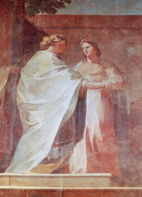 Picture of VISITATION OF THE VIRGIN TO ST. ISABEL 1774
