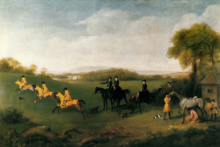 Picture of DUKE OF RICHMONDS RACEHORSES AT GOODWOOD 1760
