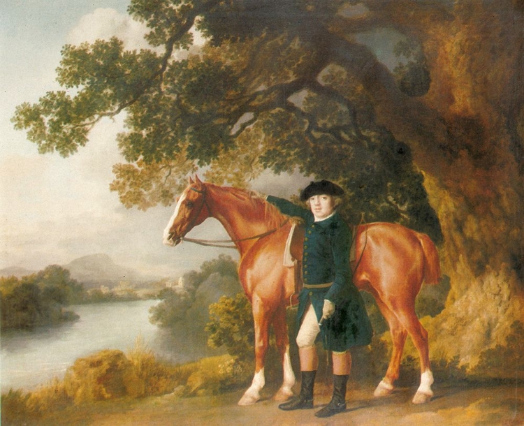 Picture of PORTRAIT OF A HUNTSMAN 1768