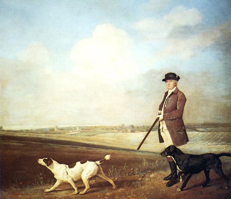 Picture of SIR JOHN NELTHORPE OUT SHOOTING 1776