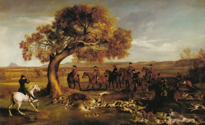 Picture of THE GROSVENOR HUNT 1762