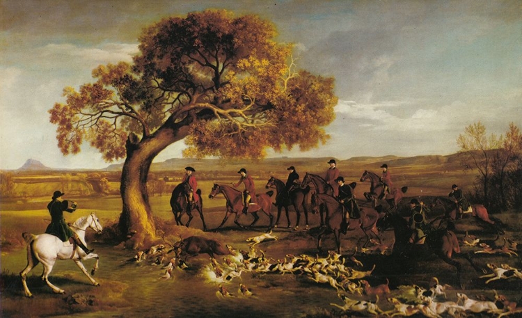 Picture of THE GROSVENOR HUNT 1762