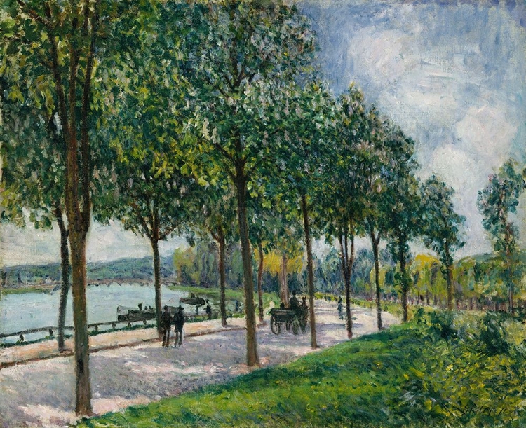 Picture of AVENUE OF CHESTNUT TREES (1878)