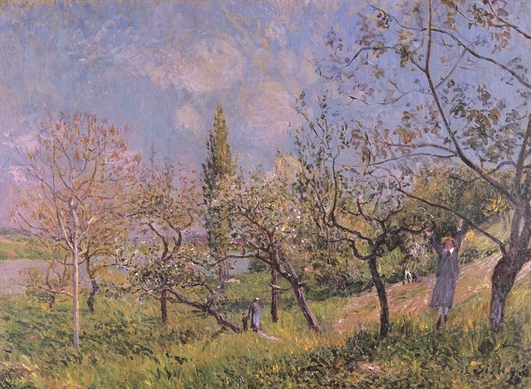 Picture of AN ORCHID IN SPRINGTIME 1881