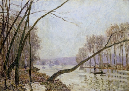 Picture of BANK OF THE SEINE IN AUTUMN (1876)