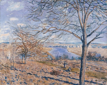 Picture of BANKS OF THE LOING, AUTUMN EFFECT (1881)
