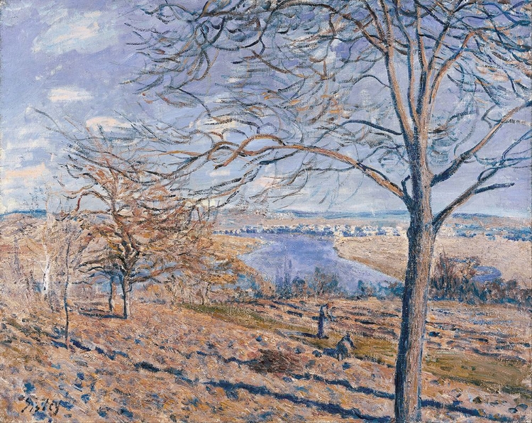 Picture of BANKS OF THE LOING, AUTUMN EFFECT (1881)