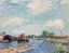 Picture of LOING CANAL AT SAINT-MAMMES 1885