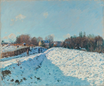 Picture of SNOW EFFECT AT LOUVECIENNES 1874