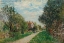 Picture of WOMAN AND CHILD ON THE MEADOW PATH, SEVRES CA 1879