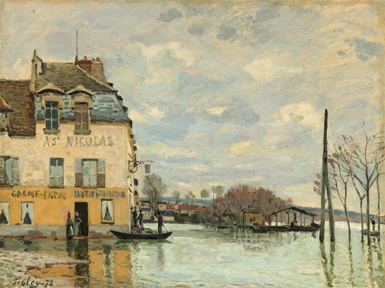 Picture of FLOOD AT PORT-MARLY (1872)