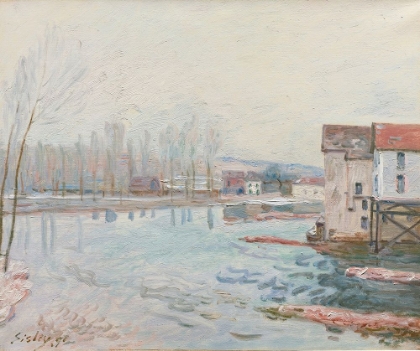 Picture of WINTER IN MORET 1891