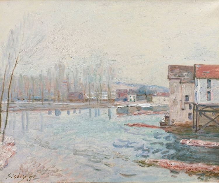 Picture of WINTER IN MORET 1891