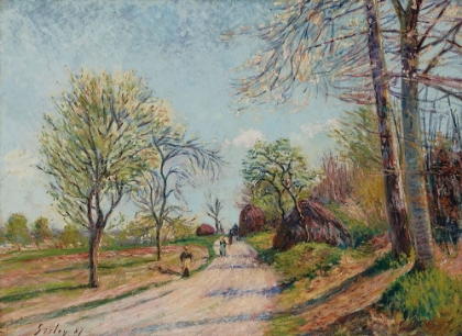 Picture of THE ROAD TO VENEUX 1887