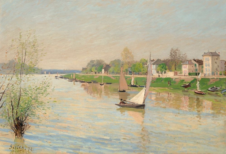 Picture of THE SEINE AT ARGENTEUIL 1872