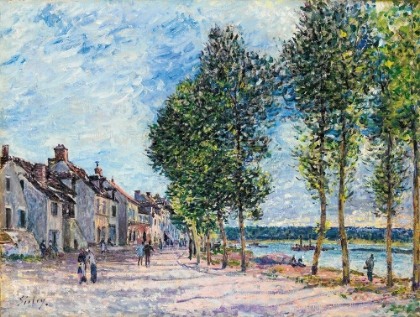 Picture of THE SEINE AT BOUGIVAL 1877