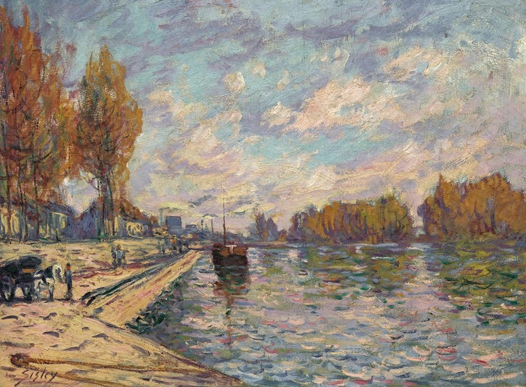 Picture of THE SEINE AT SURESNES CA 1879