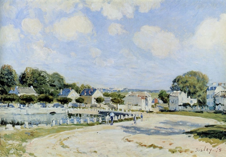 Picture of THE MARLY WATERING TROUGH 1875