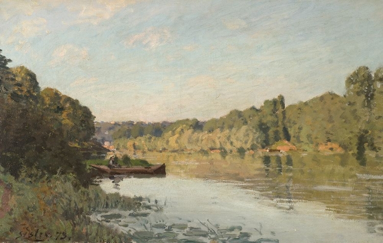 Picture of LANDSCAPE FROM BOUGIVAL (1873)