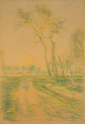 Picture of LANDSCAPE WITH TREES 1880