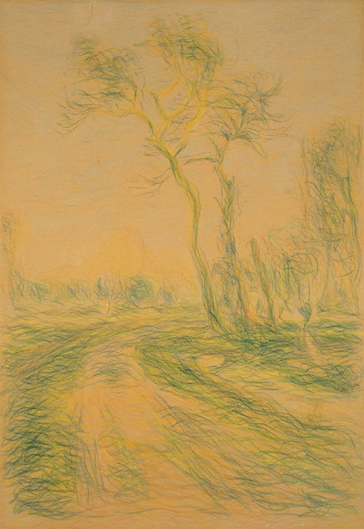 Picture of LANDSCAPE WITH TREES 1880