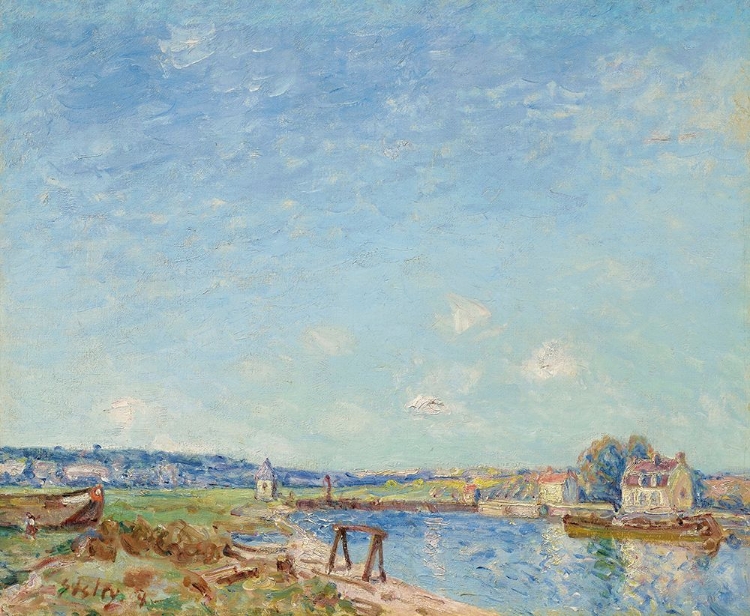Picture of THE LOING AT SAINT-MAMMES (1884)