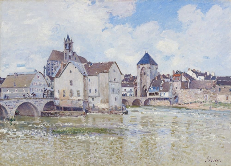 Picture of THE MORET BRIDGE (1888)