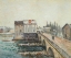 Picture of THE MORET BRIDGE AND THE MILLS – WINTER EFFECT (1890)
