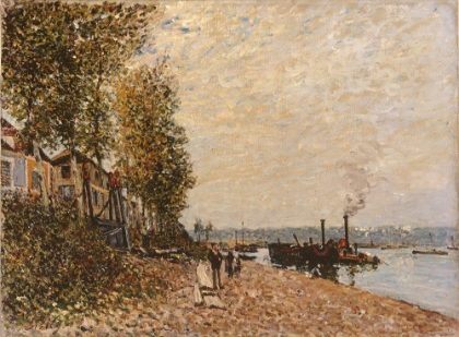 Picture of THE TUGBOAT, THE LOING AT SAINT-MAMMES (1883)
