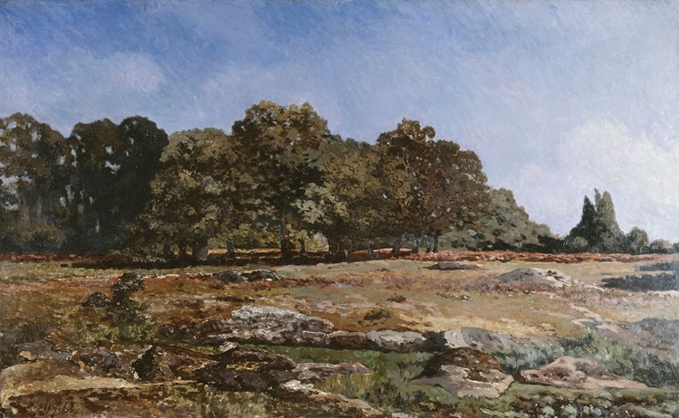 Picture of EDGE OF THE FONTAINEBLEAU FOREST (1865)
